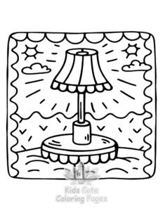 Self Love Girl Therapy coloring page for boys, printable at home