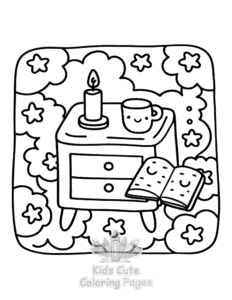 Self Love Girl Therapy coloring page for girls, free to print