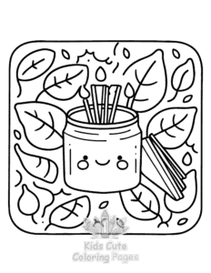 Self Love Girl Therapy coloring page for boys, printable at home