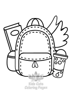 Dibujo simple de alivio del estrés para colorear para niños pequeños