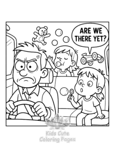 Super DAD coloring page for girls, free to print