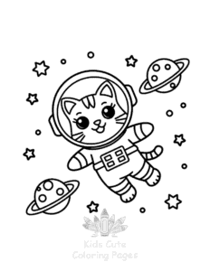 Tiny Cats coloring page for boys, printable at home