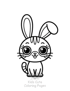 Tiny Cats coloring page for classroom activities