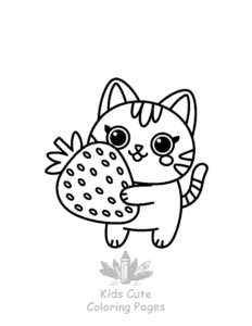 Free Tiny Cats coloring pages to print at home