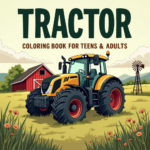 Free printable tractor coloring pages for kids
