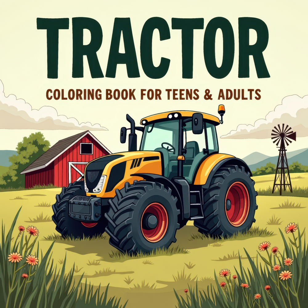 Tractor Coloring Pages: 45 Free Printable Sheets for Kids