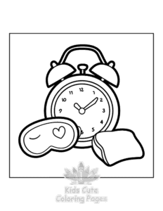 Travel Girly coloring page for classroom activities