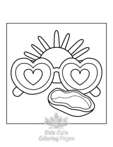 Travel Girly coloring page for classroom activities