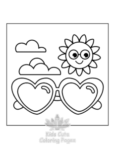 Travel Girly coloring page for classroom activities