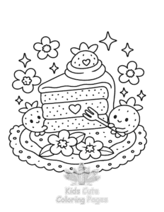 Veggie Life coloring page for boys, printable at home