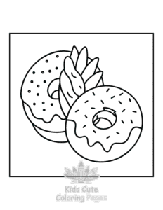 Winter coloring page for boys, printable at home