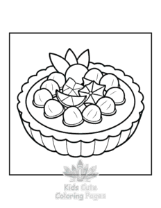 Winter coloring page for boys, printable at home