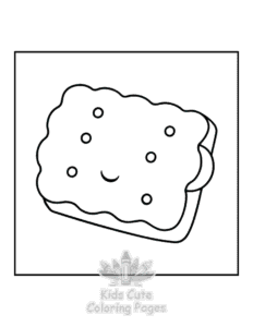 Winter coloring page for boys, printable at home