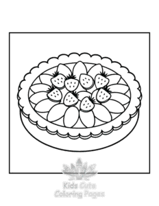 Winter coloring page for classroom activities