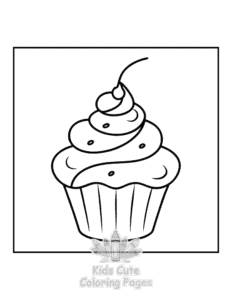 Winter coloring page for classroom activities