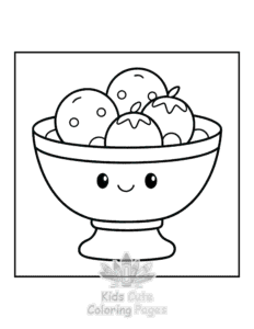 Winter coloring page for classroom activities