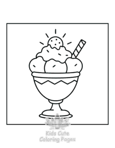 Winter coloring page for girls, free to print
