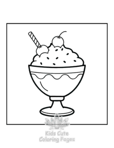 Winter coloring page for classroom activities