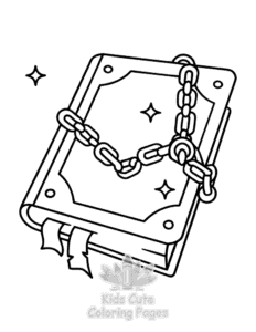Witchy Vibes coloring page for girls, free to print