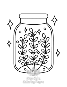 Witchy Vibes coloring page for boys, printable at home
