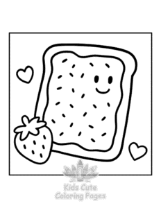 Free printable Y2K Retro coloring page for kids