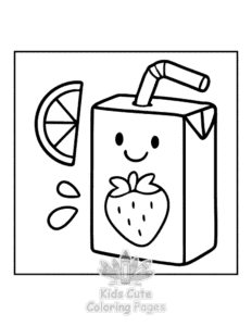 Y2K Retro coloring page for classroom activities